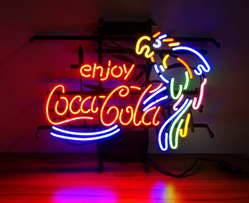 Enjoy Coca Cola Coke Parrot Neon Light Sign 20\