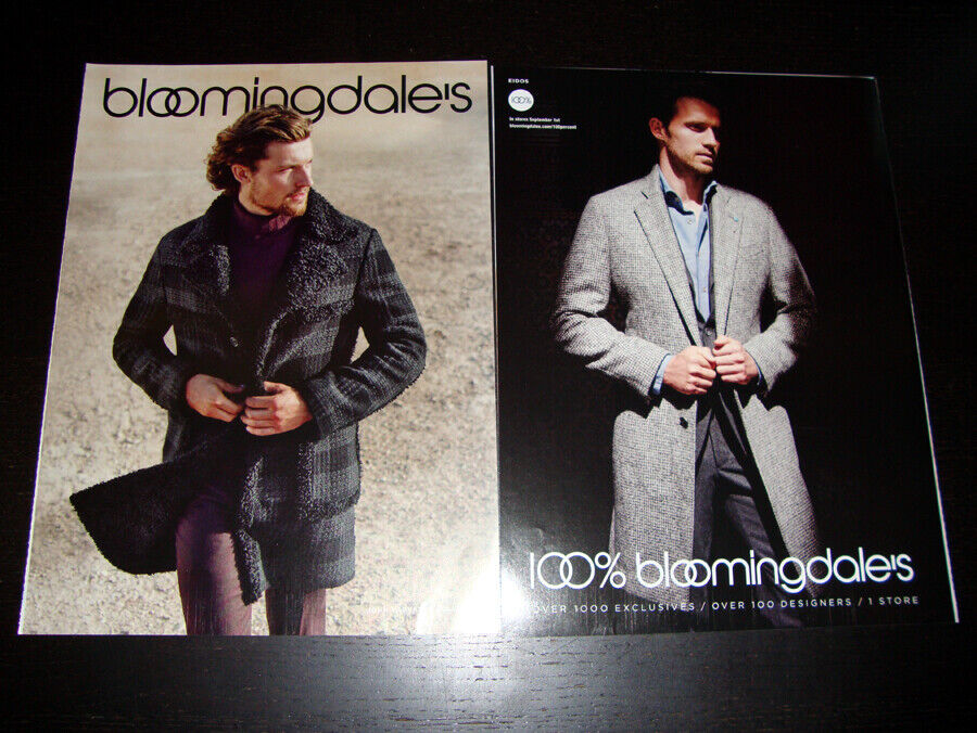 BLOOMINGDALE\'S Menswear 8-Page PRINT AD Fall 2015 WOUTER PEELEN Andrew Cooper