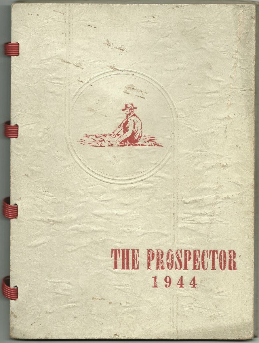1944 John Day Ore GRANT UNION High School Yearbook THE PROSPECTOR. State Champs 
