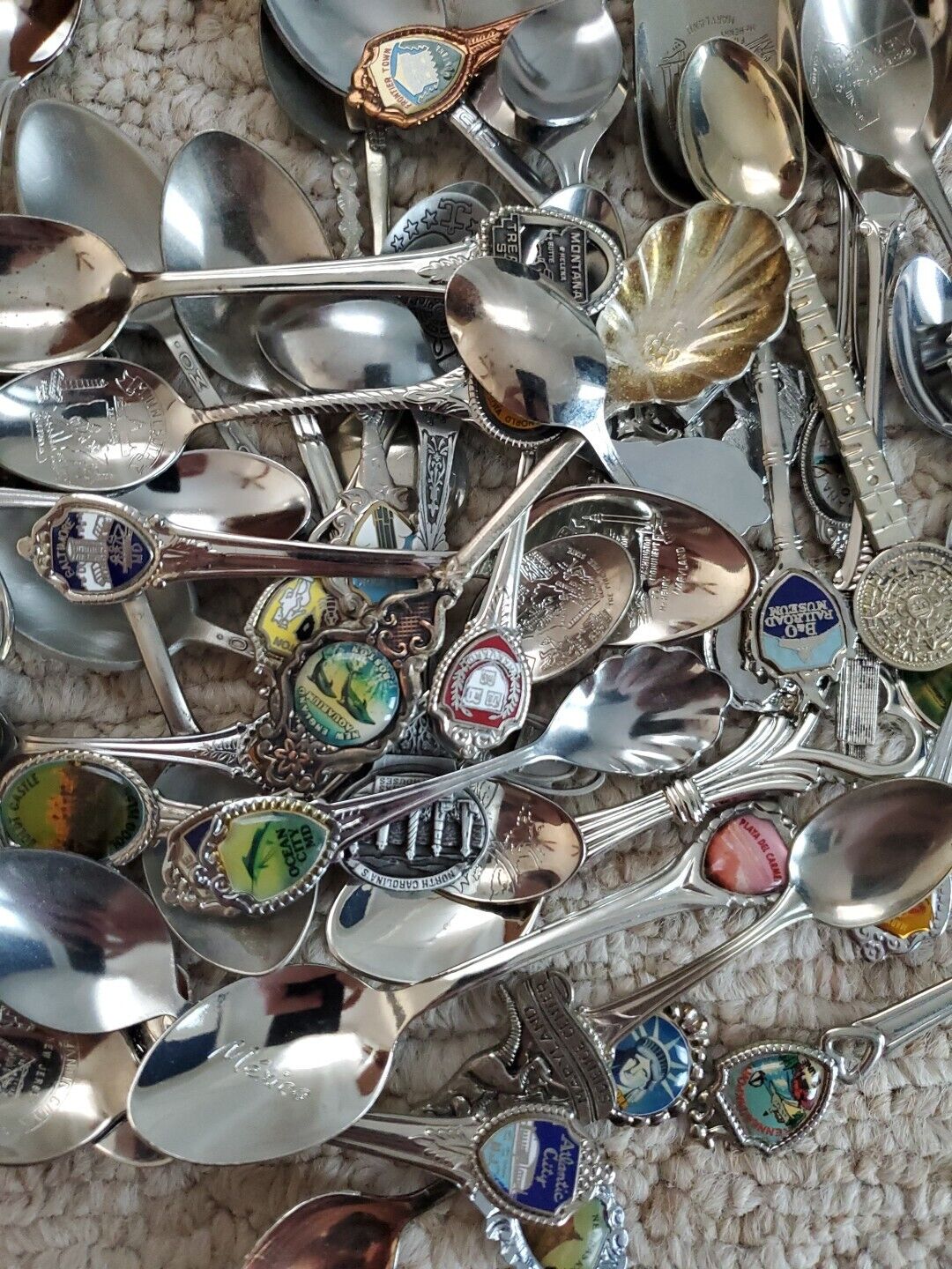 Vintage Souvenir Spoons - you pick, cheapest/best range on ebay Silver pewter