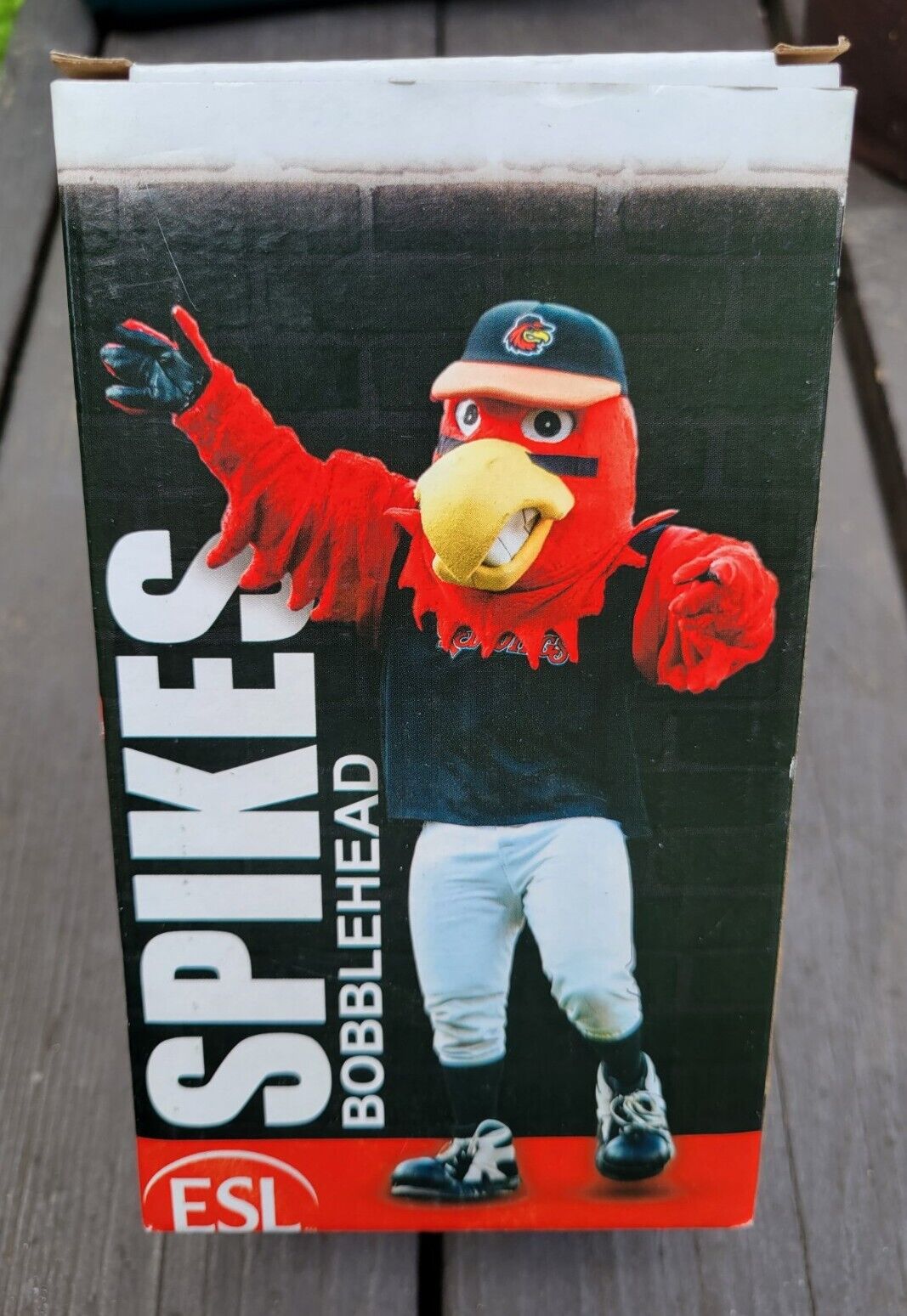 Rochester Red Wings Spikes Mascot Bobblehead ESL Bank Minor League Baseball