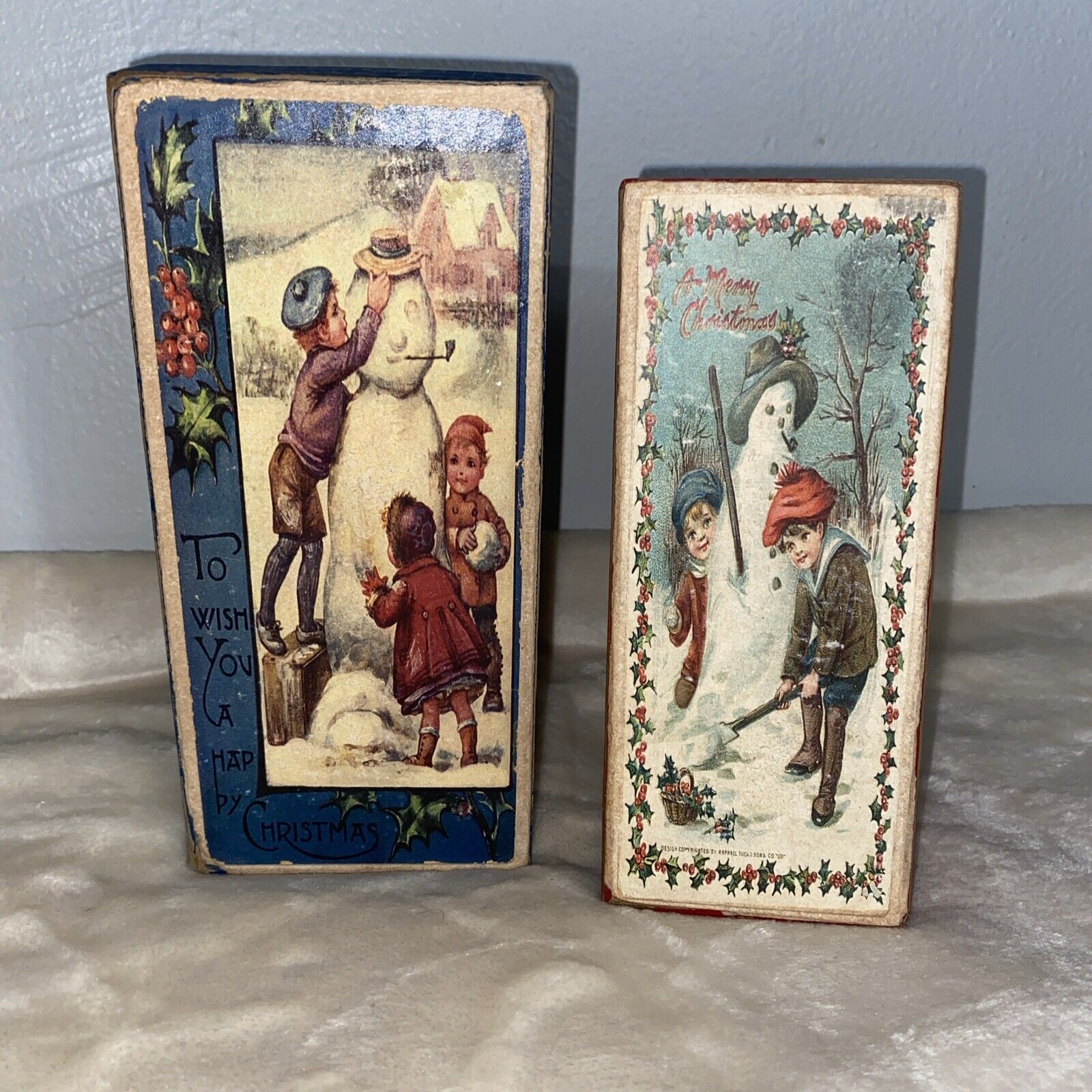 Two vintage  Mini Boxes from the 1960s