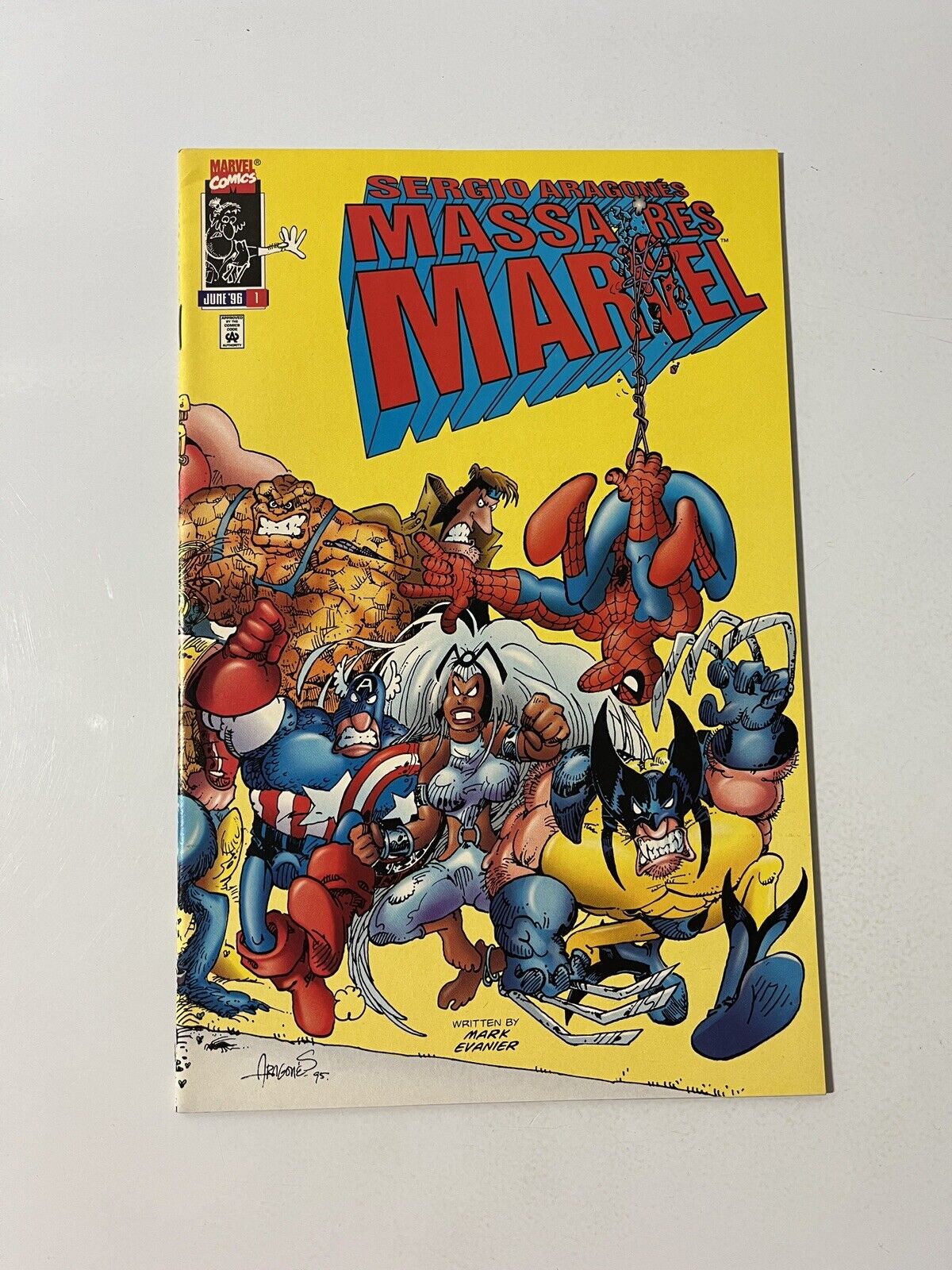 Sergio Aragones Massacres Marvel #1 X-Men Spider-Man Galactus 1996