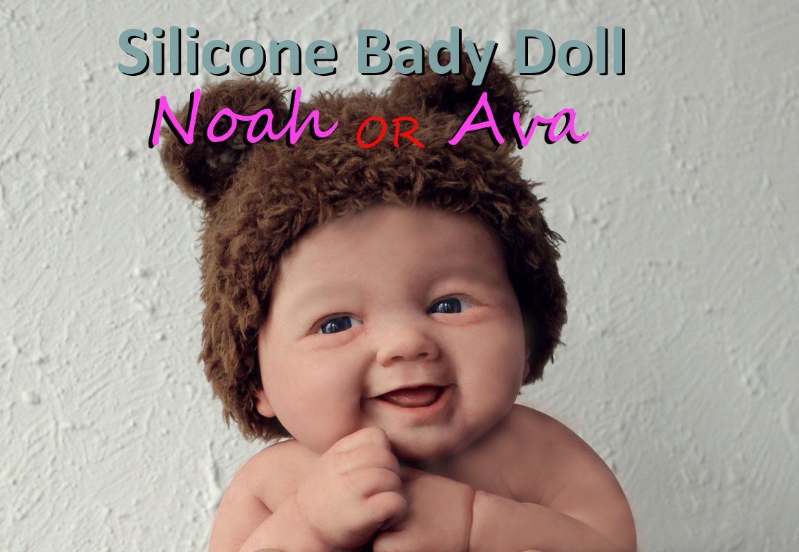 7 Inch Micro Preemie Full Body Baby Doll Silicone Smile Mini Reborn Doll New