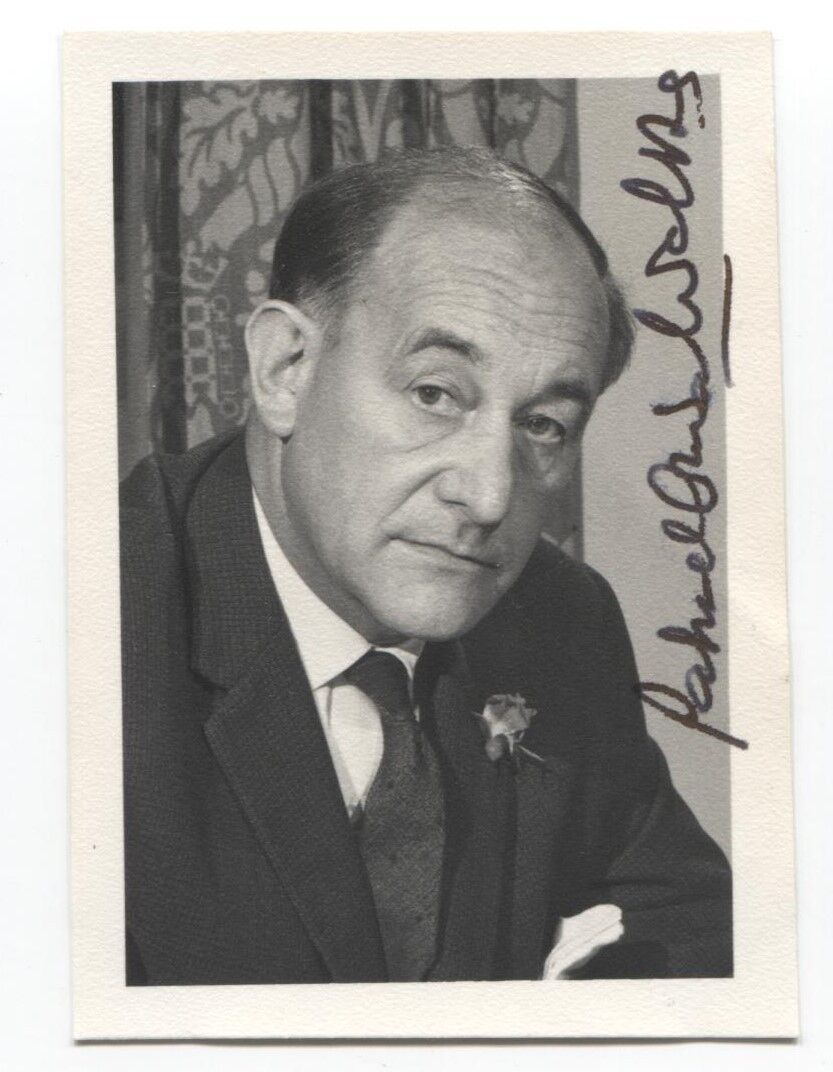 Patrick Gordon Walker Signed Photo Autographed Signature British Politician 