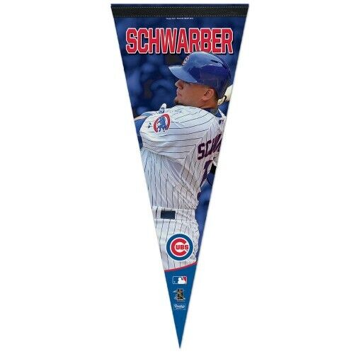 Kyle Schwarber Premium Collector Player Pennant