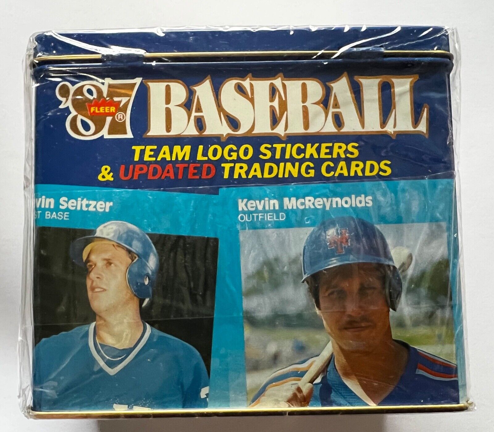 1987 Fleer Baseball Complete Set of Team  Logo Stickers & UpdatedTrading Cards
