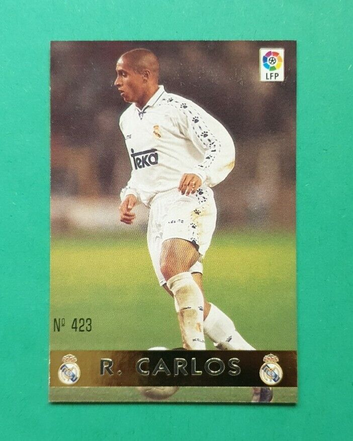ROBERTO CARLOS #423 REAL MADRID THE BEST MUNDICROMO COLLECTION FOOTBALL SPAIN