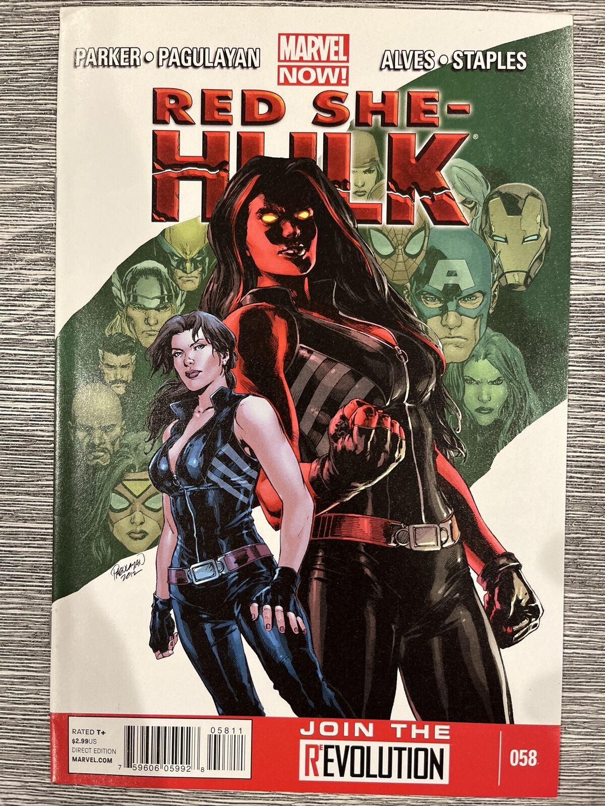 Red She-Hulk 058 - High Grade Comic Book 📖. In New Bag & Boarder. See Pictures