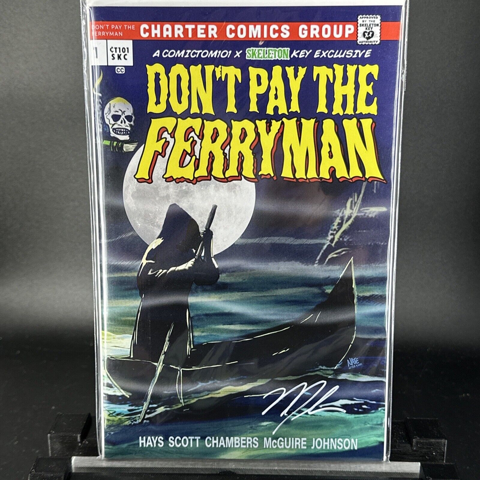 Don’t Pay The Ferryman #1 Comic Tom 101 💫 Charter & Skeleton Key Comics ✨ COA