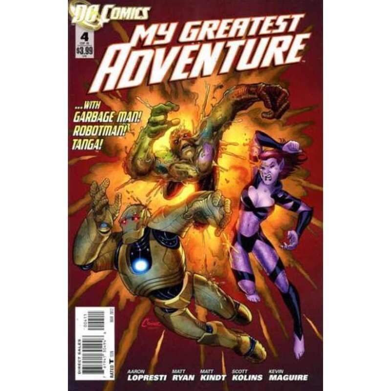 My Greatest Adventure (2011 series) #4 in NM minus condition. DC comics [l.