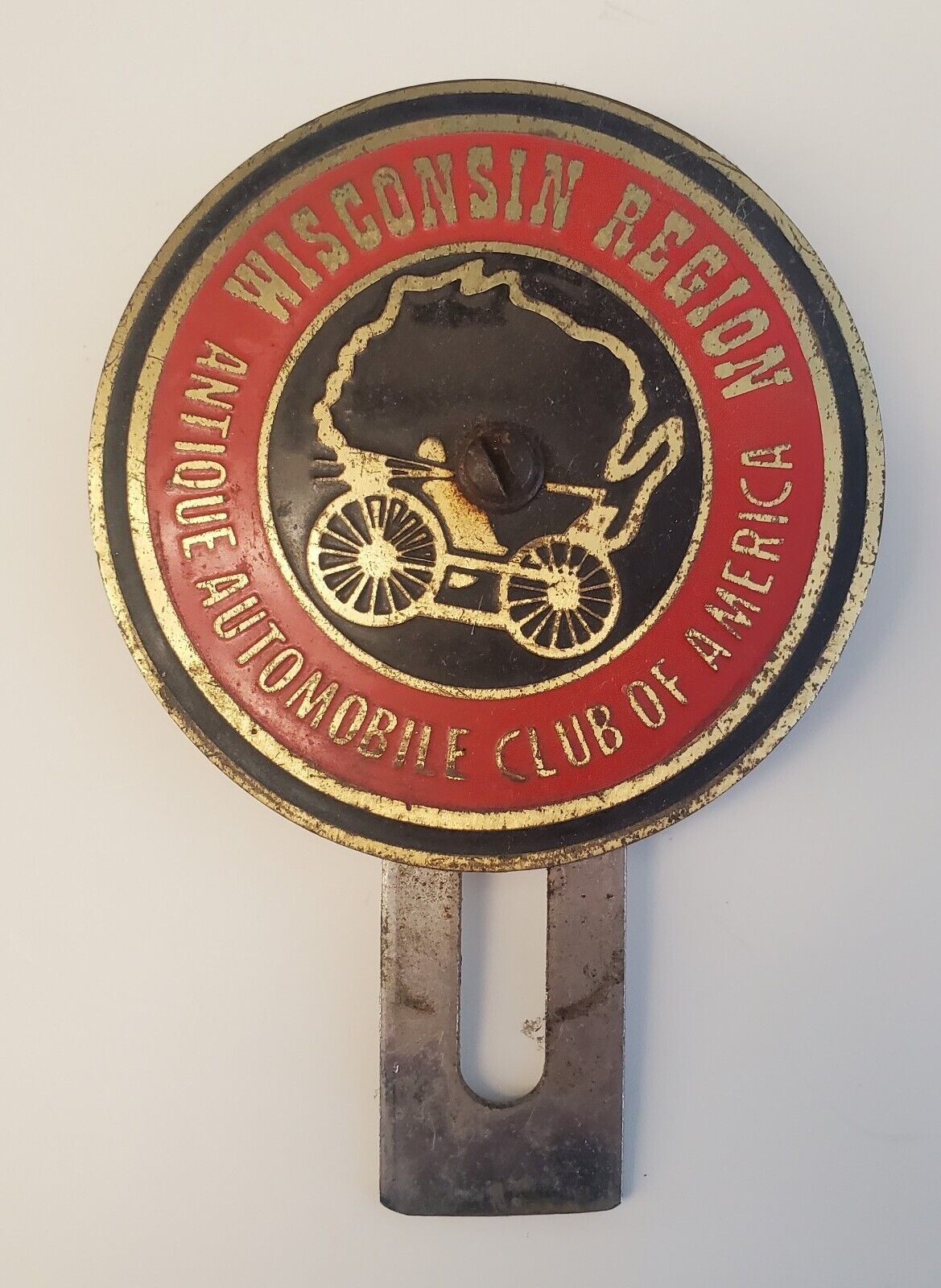 Vintage Antique Automobile Club of America Wisconsin Region License Plate Topper