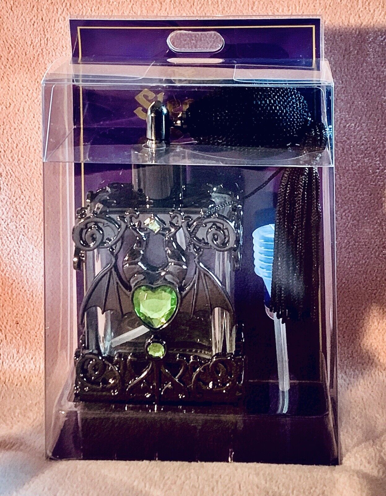 Tokyo Disney Japan Store Villains Maleficent Atomizer Perfume Decorative Bottle
