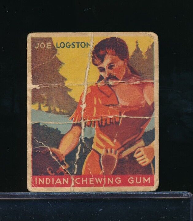 1934 Goudey R73 Indian Gum #66 Joe Logston poor condition swsw6