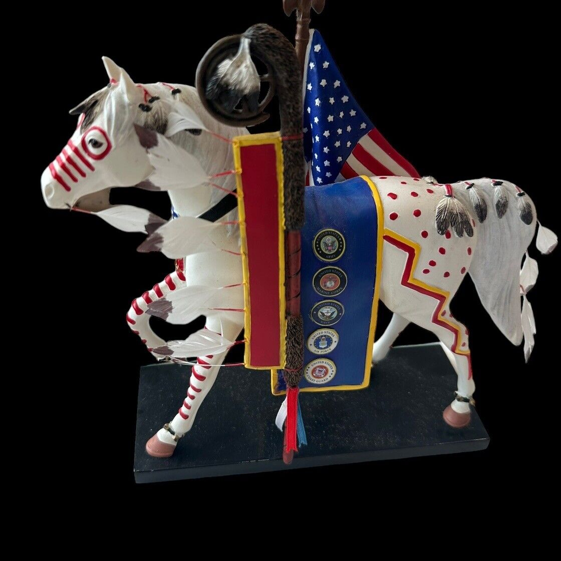 Figurine The Trail of the Painted Ponies Trail Of Honor Devon Archer 2008