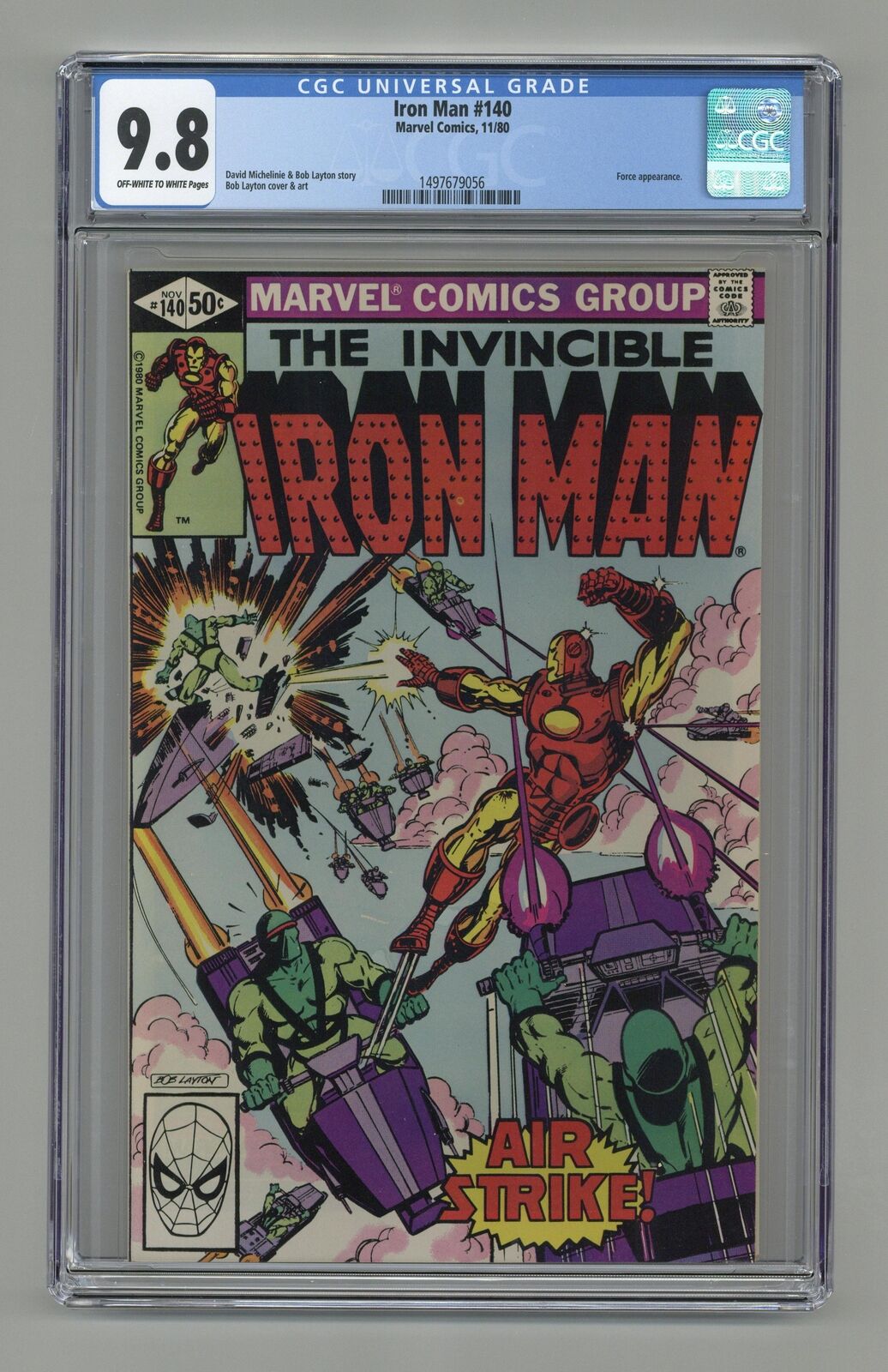 Iron Man #140 CGC 9.8 1980 1497679056
