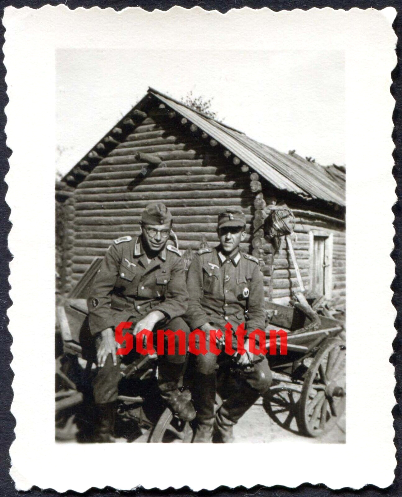 I9/38 WW2 ORIGINAL PHOTO OF GERMAN WEHRMACHT SOLDIERS ON THE EASTERN FRONT 1943