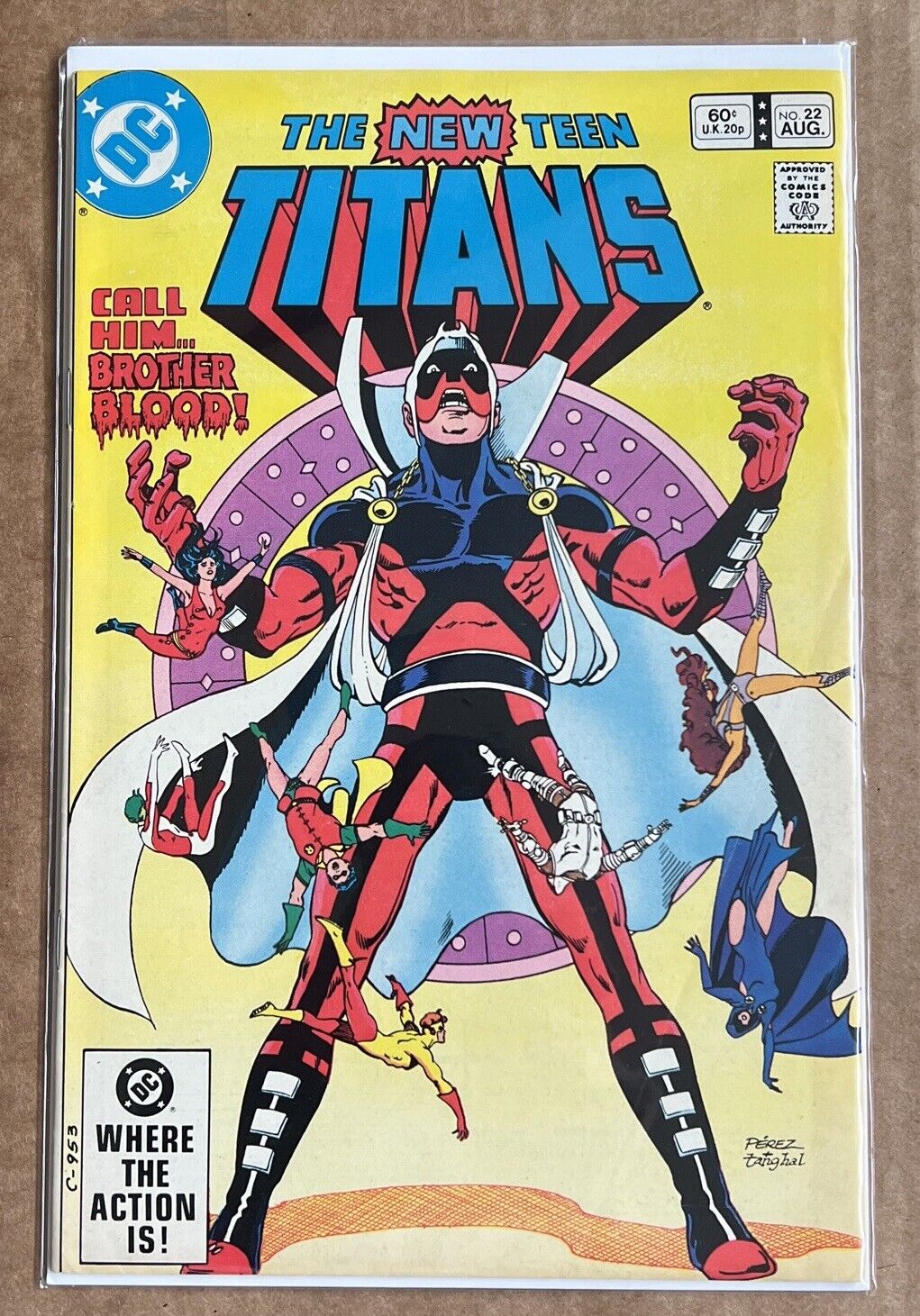DC The New Teen Titans #22  MID GRADE