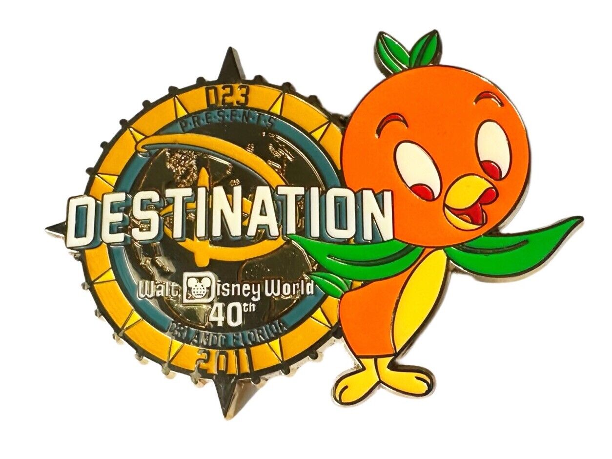 Disney D23 - Destination D - LE 500 Orange Bird Pin 