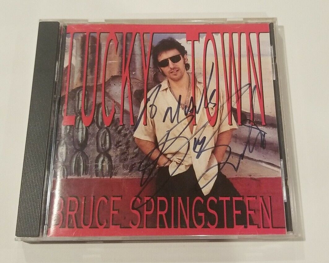 Bruce Springsteen Signed PSA DNA CD Sleeve Singer Musician Autograph Auto