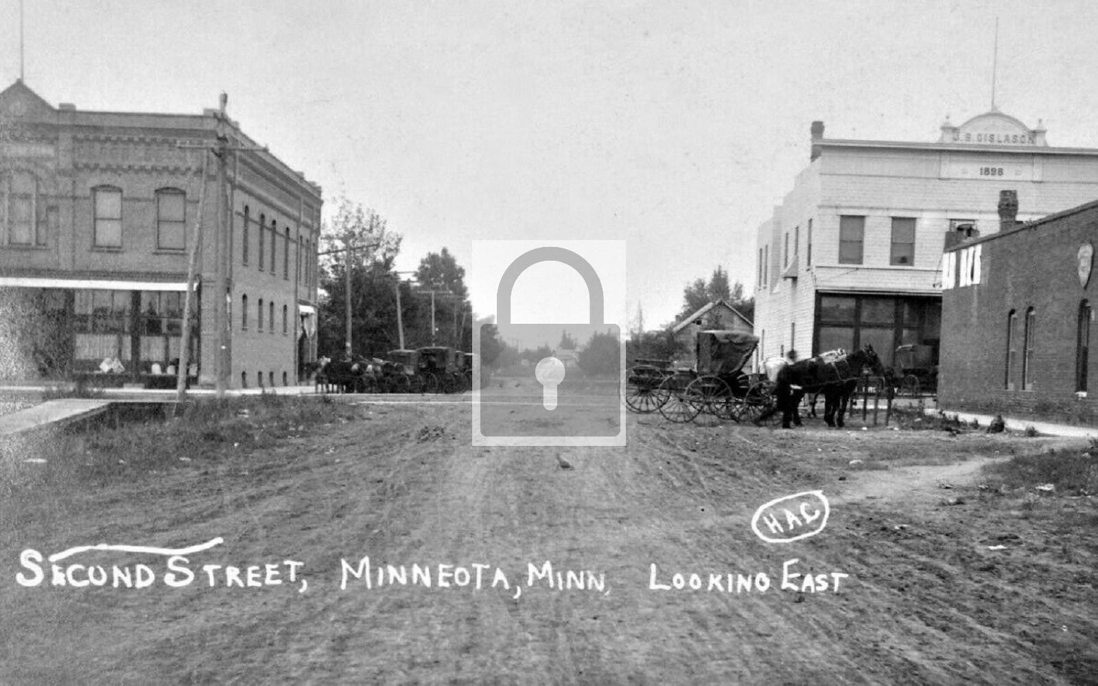 Second Street View Minneota Minnesota MN