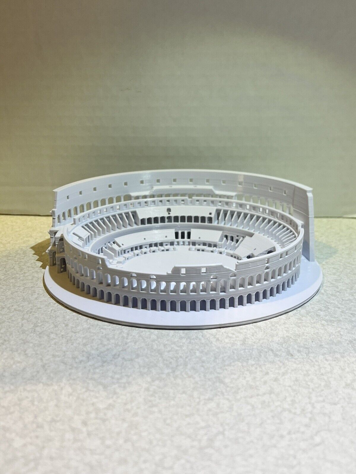 Ancient Rome Italy Colosseum / Coliseum 3D Printed PLA Plastic