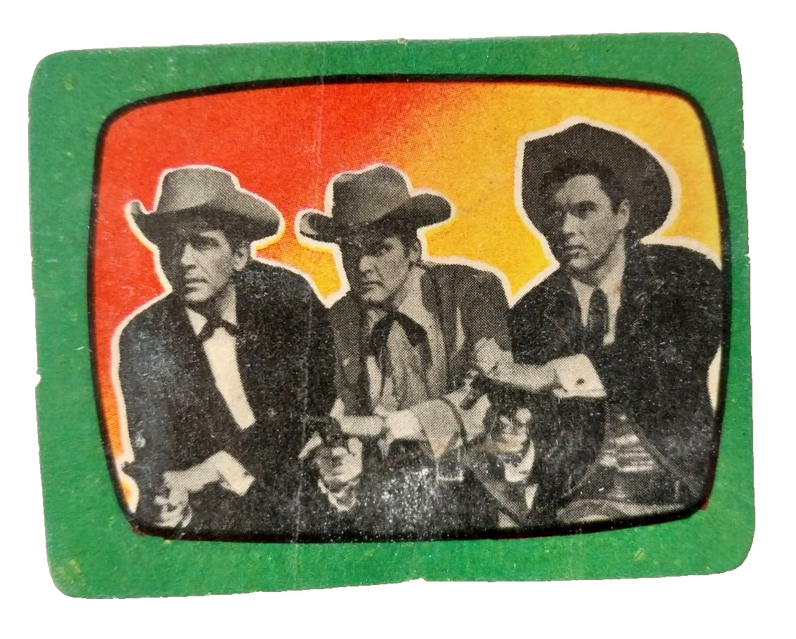 1964 Maverick Vintage Argentina Card James Garner Western Tv Series Very Rare