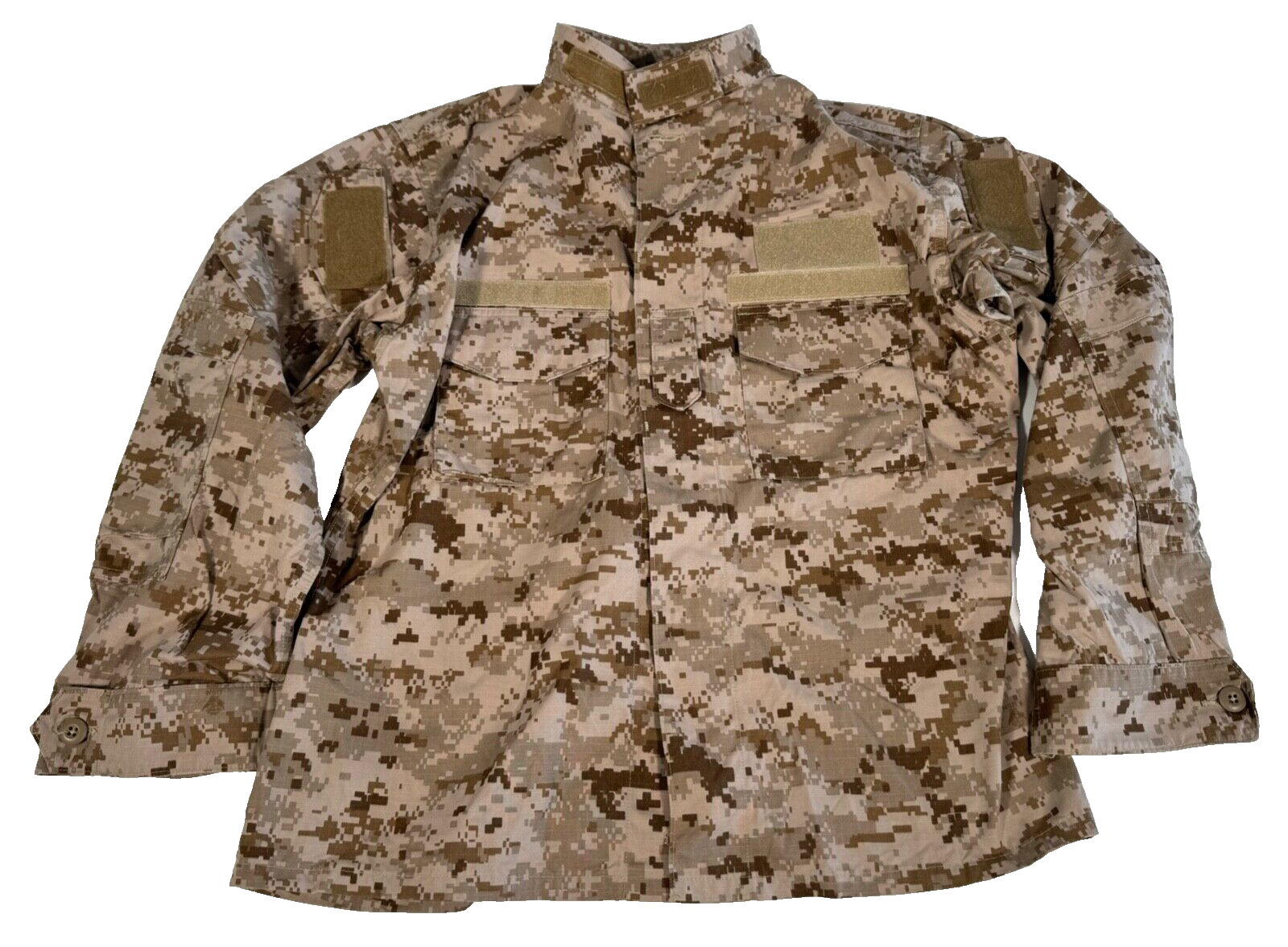 US Navy NWU Type II AOR1 Desert Uniform Blouse Shirt Large Regular