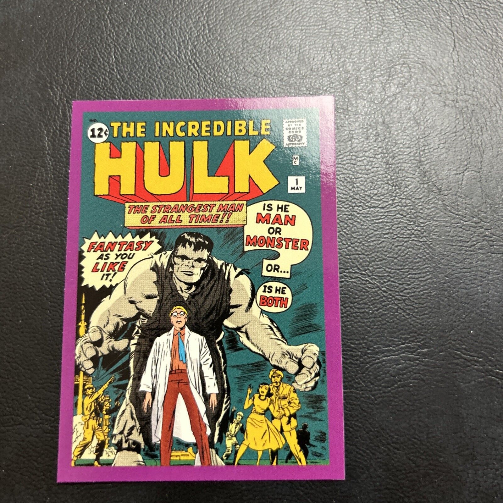 11d The Incredible Hulk Marvel 2003  Topps #51 Issue One 1962 Comic Book