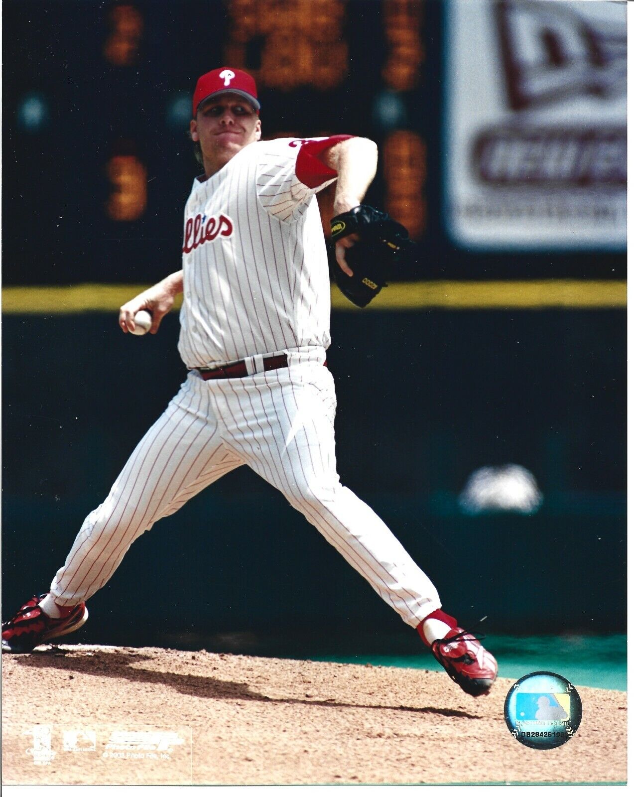 Curt Schilling Philadelphia Phillies LICENSED 8x10 Baseball Photo
