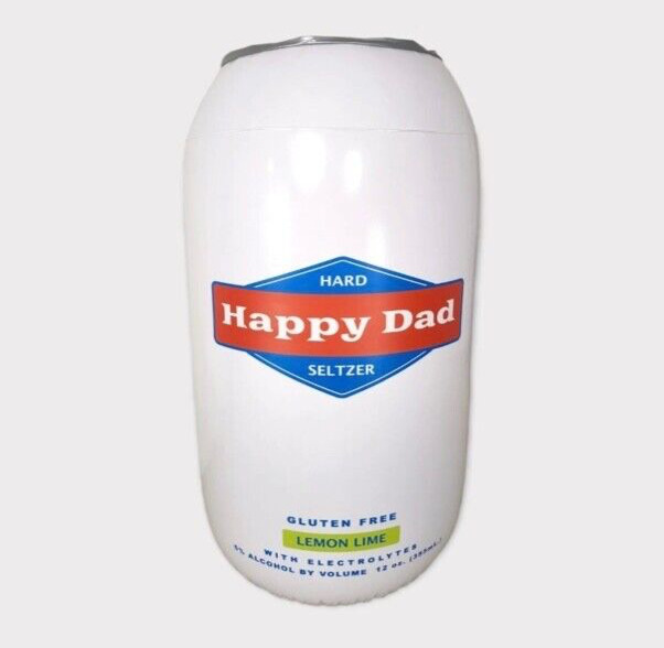 Happy Dad Inflatable Can 4 Feet Tall Brand New Never Blown Up NELK BOYS RARE