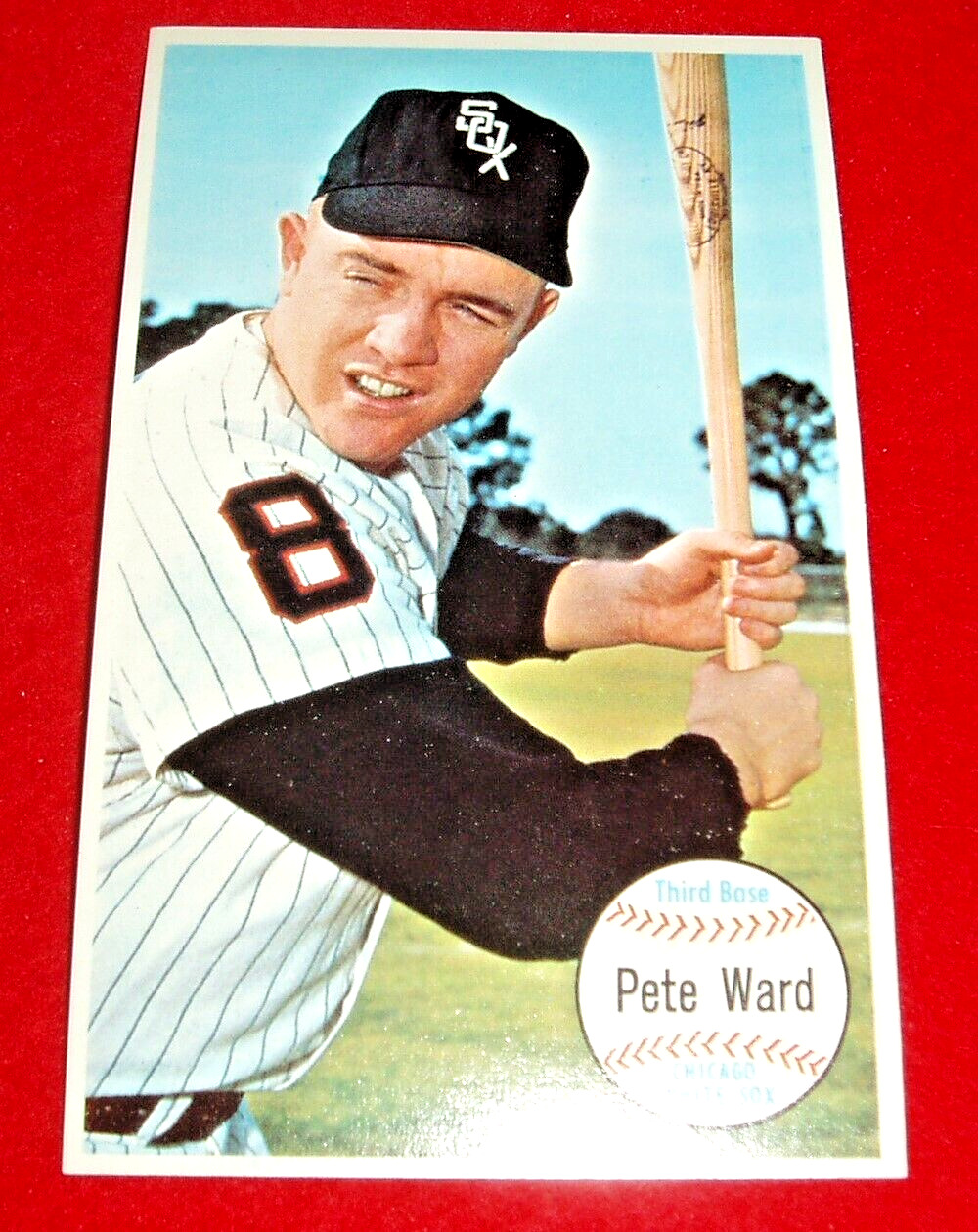 1964 Topps Giants MLB Baseball Card PETE WARD Chicago White Sox - Card #33