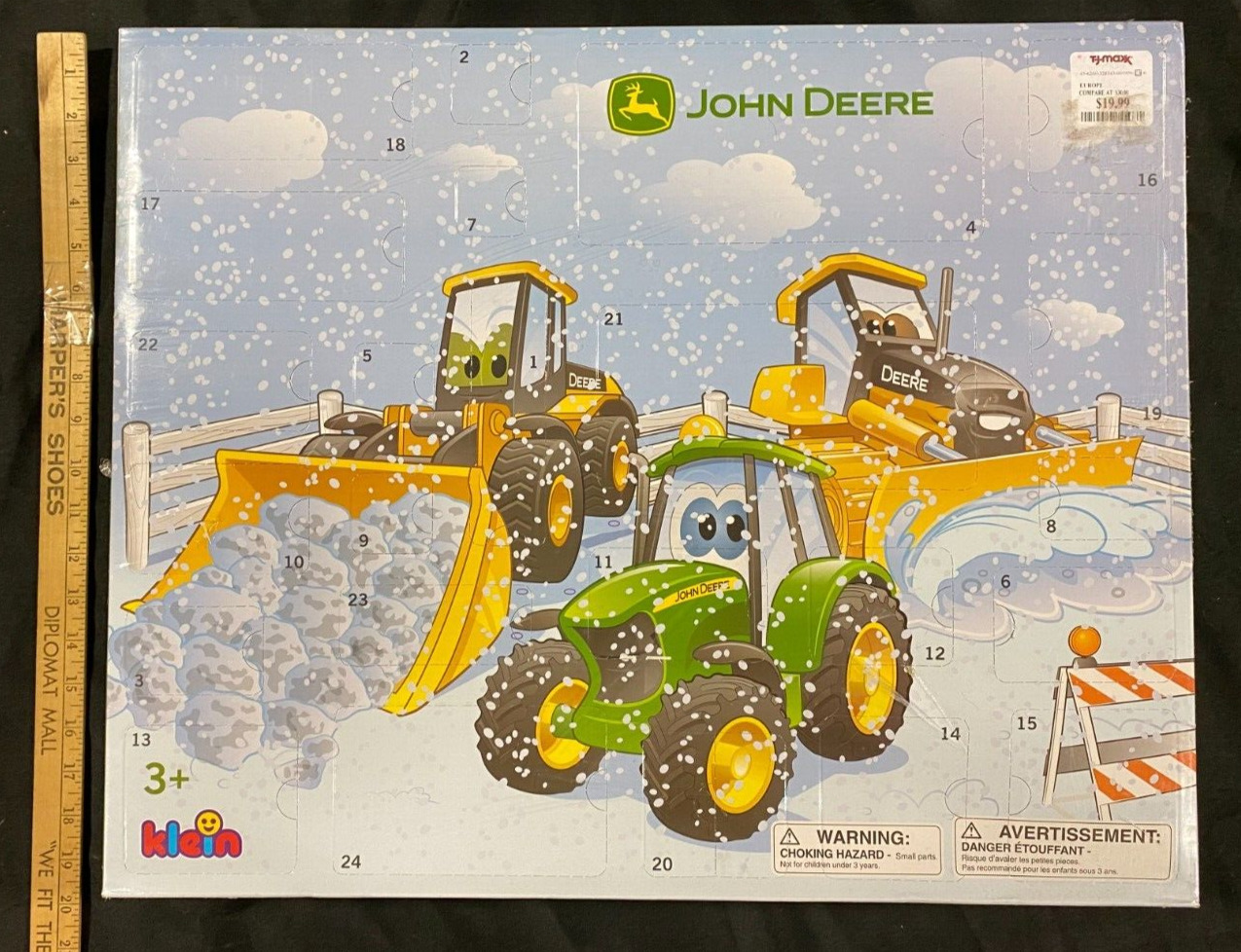 2018 Klein John Deere Advent Calendar New Sealed NH D