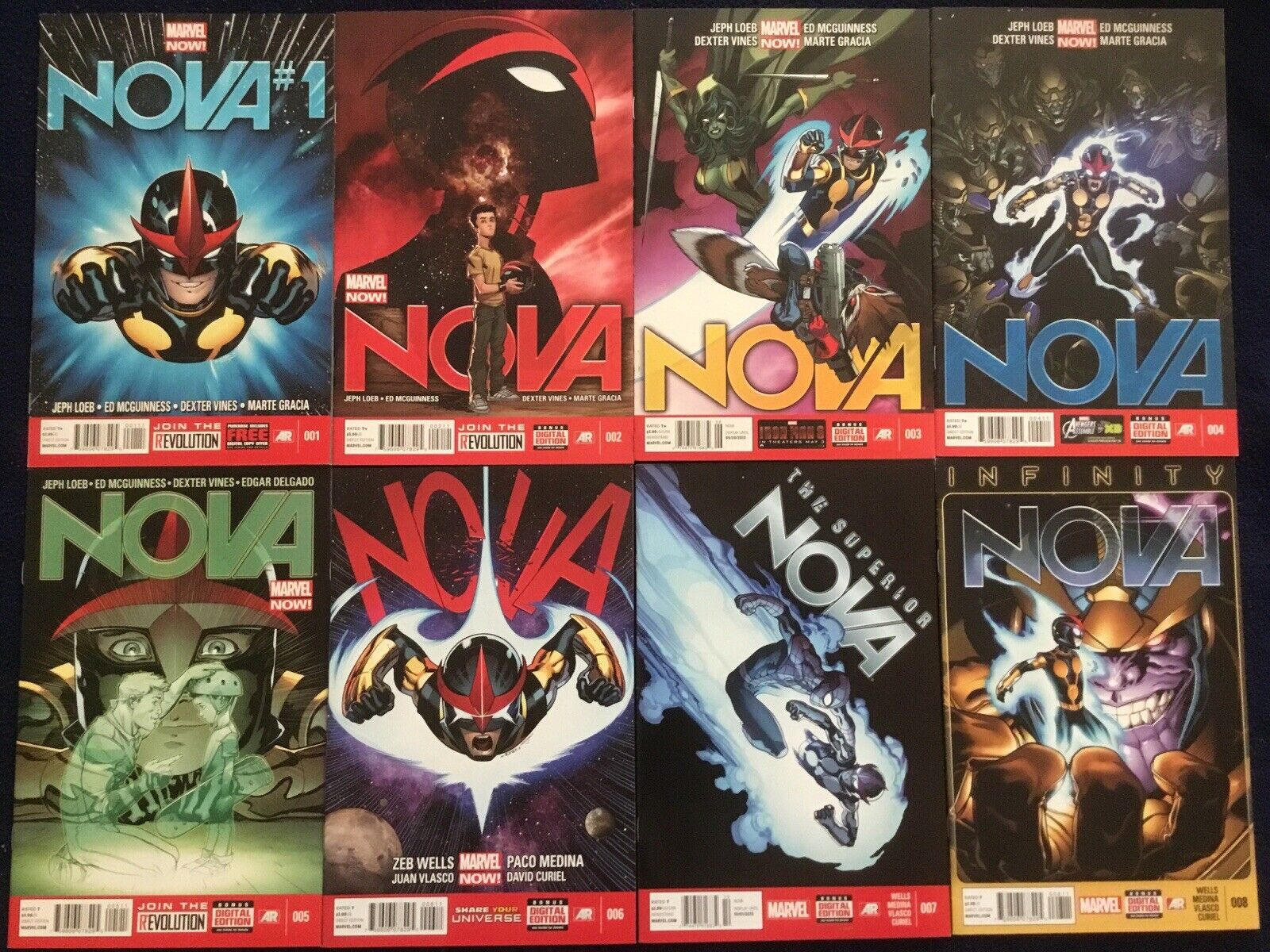 Nova 1-31 Annual 1 & Special 1 (2013-2015) Guardians of the Galaxy Marvel Comics