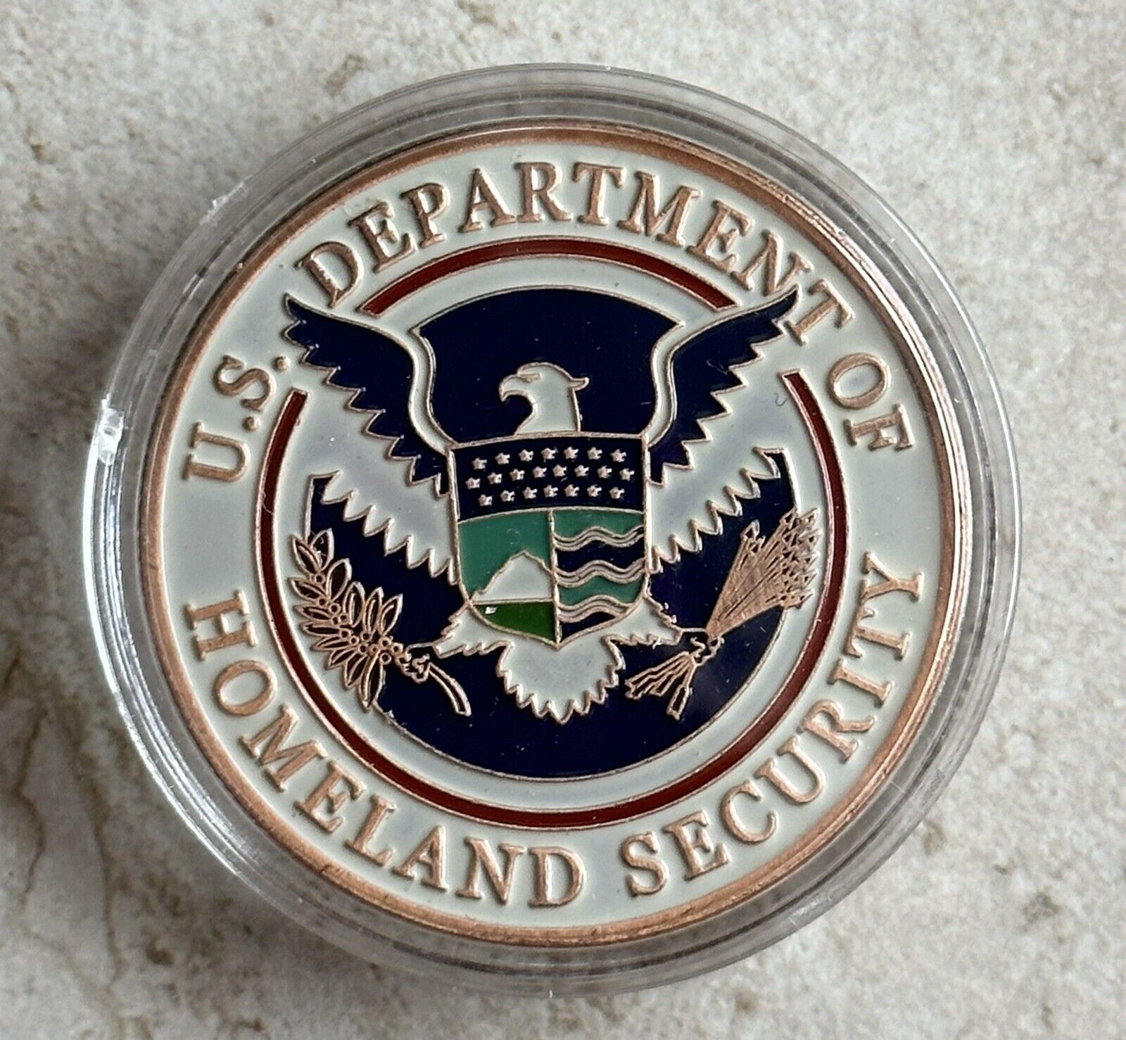 US Department Of Home land Security Challenge Coin