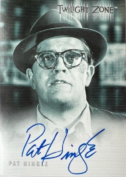Pat Hingle Autograph A-38 from The Twilight Zone Shadows & Substance, 2002