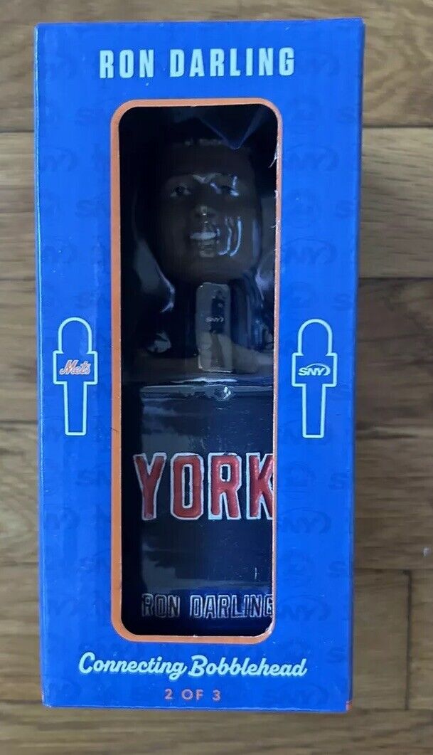 Ron Darling bobblehead Citi Field Promotion 8/13/22. Brand New, Unopened.