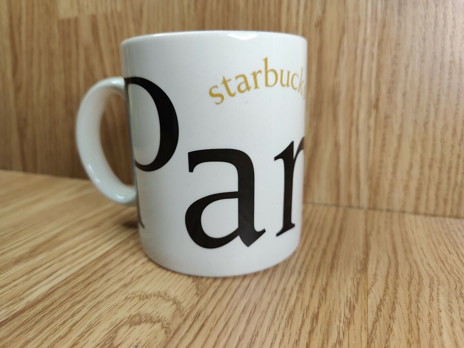 Paris Starbucks 2002 Coffee Cup City Mug Collectors Series Europe France Collect