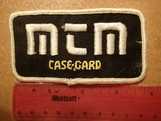 Vintage Embroidered Patch-MTM CASE GARD/GUN & AMMO CASES-Excellent Condition