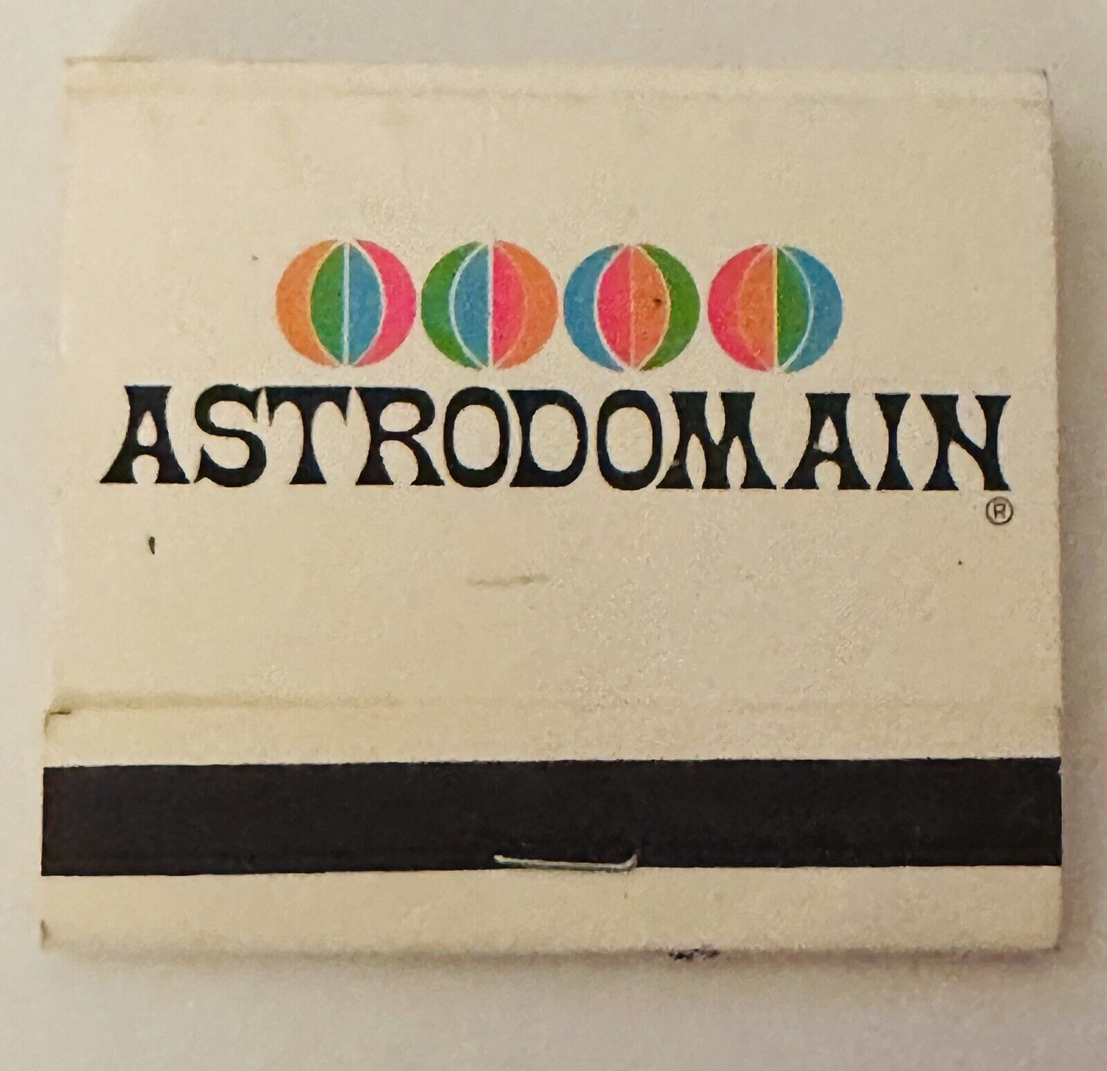 Vintage Matchbook Advertising ASTRODOME HOUSTON TX  UNSTRUCK E