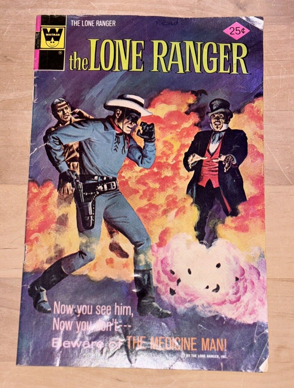 The Lone Ranger Gold Key Comic Book December 1975  No.23