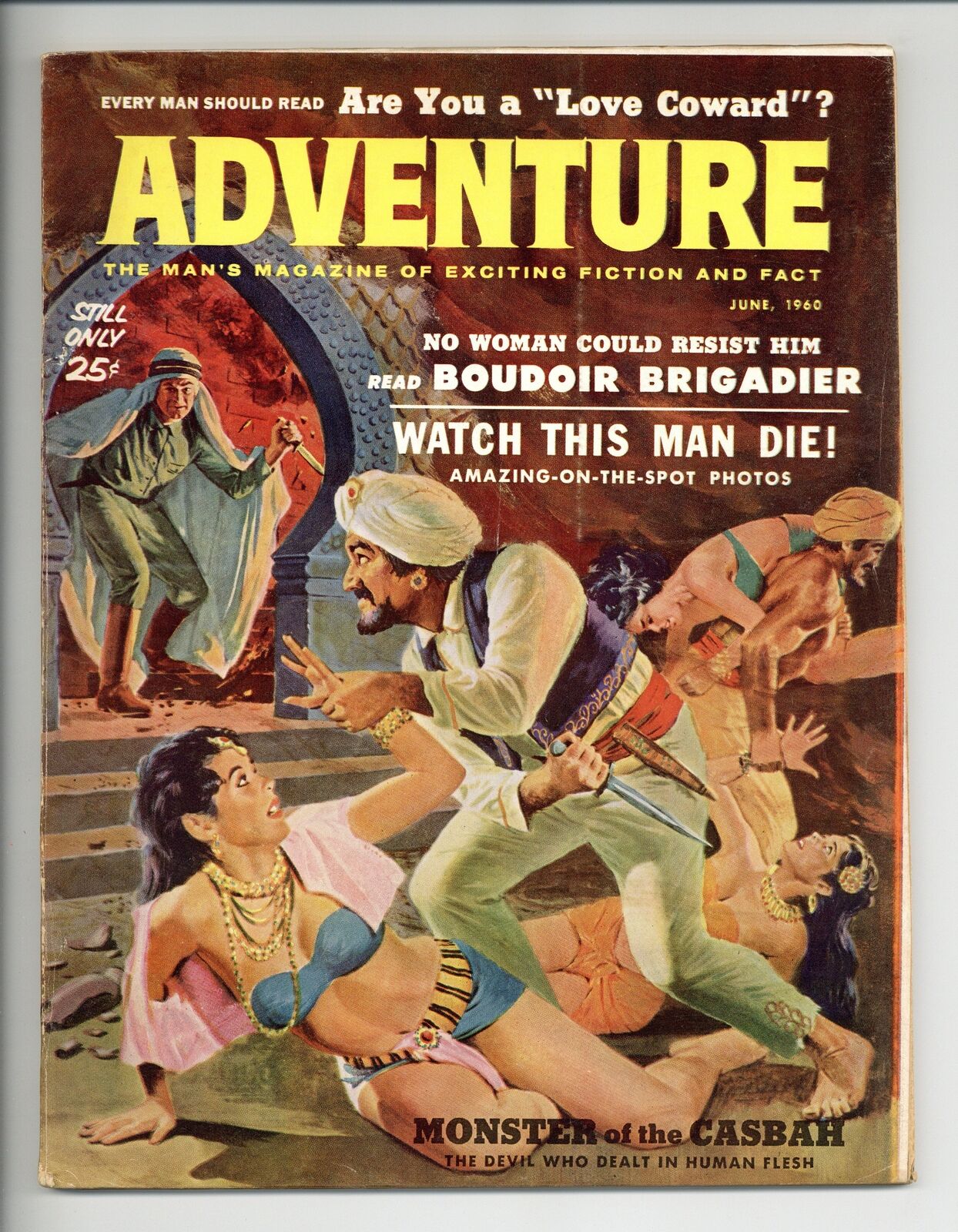 Adventure Pulp/Magazine Jun 1960 Vol. 136 #5 VG