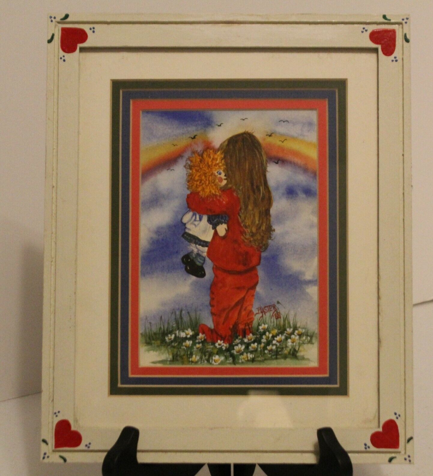 A Child's Faith Prayer by Helen Steiner Rice painting by Pat Plaster