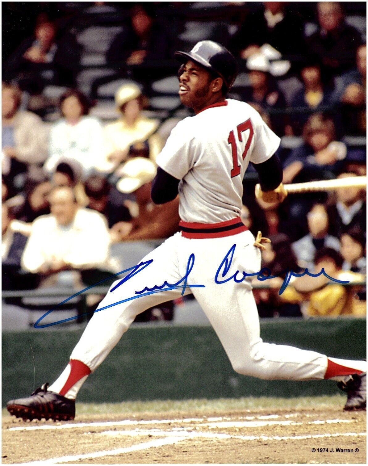 Cecil Cooper-Boston Red Sox-Autographed 8x10 Photo