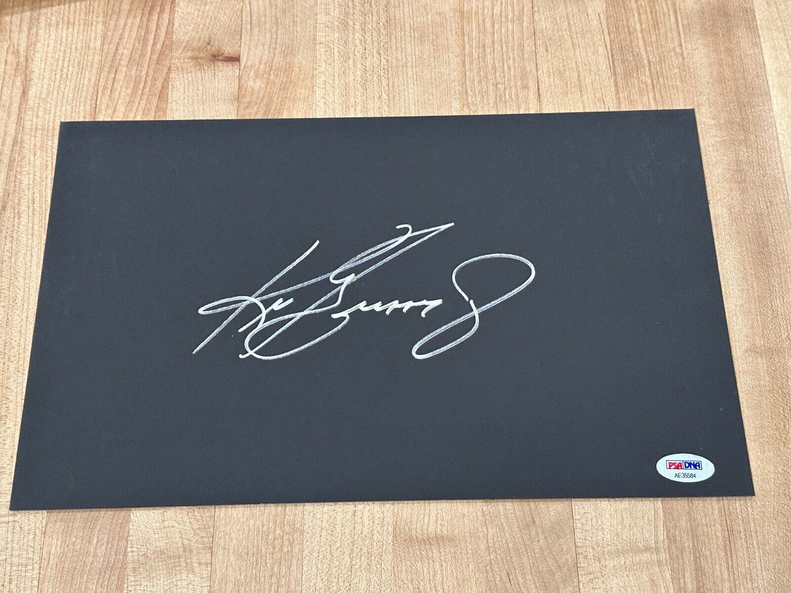 Ken Griffey Jr Seattle Mariners HOF Signed Large Monster 8x12 Autograph PSA DNA