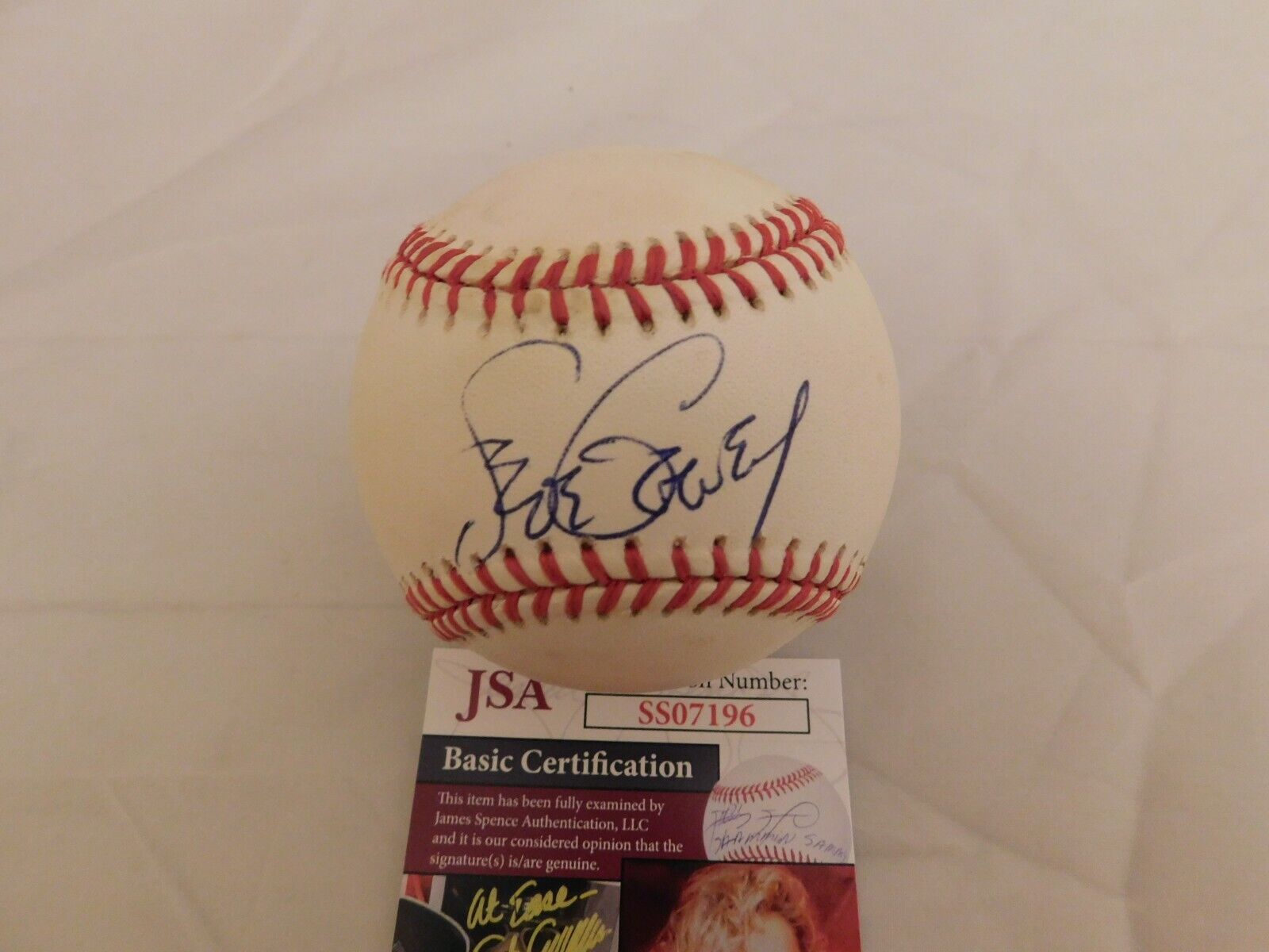 Steve Garvey Signed / Autographed ONL Bill White Vintage Baseball JSA COA