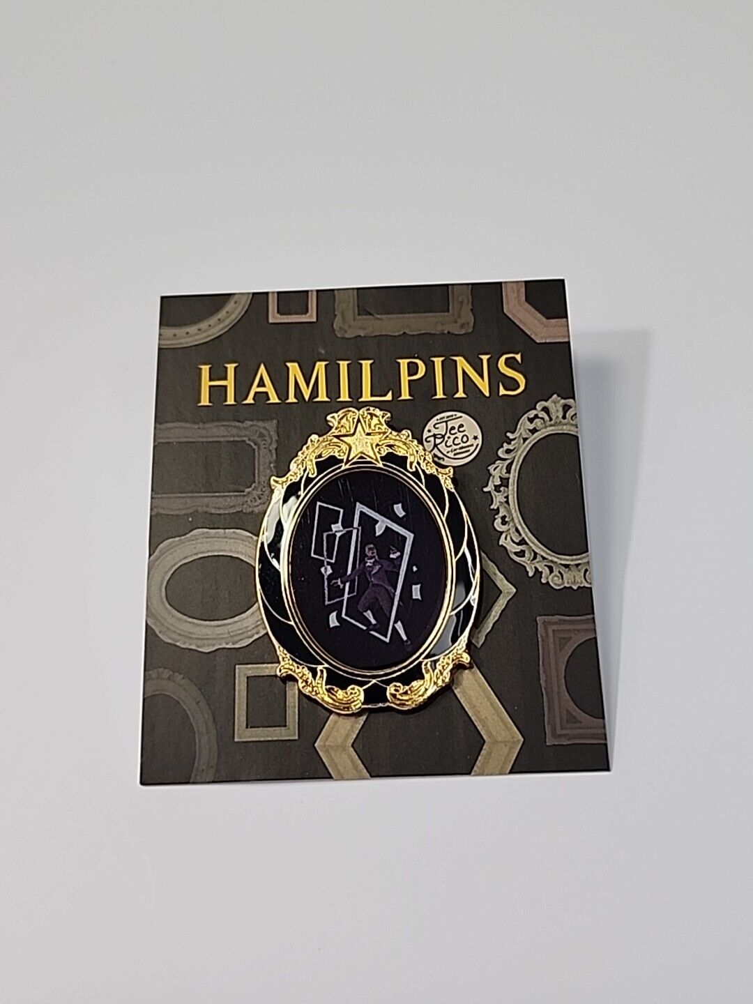 The Room Where It Happens Hamilpins Lapel Pin TeeRico by Lin-Manuel Miranda