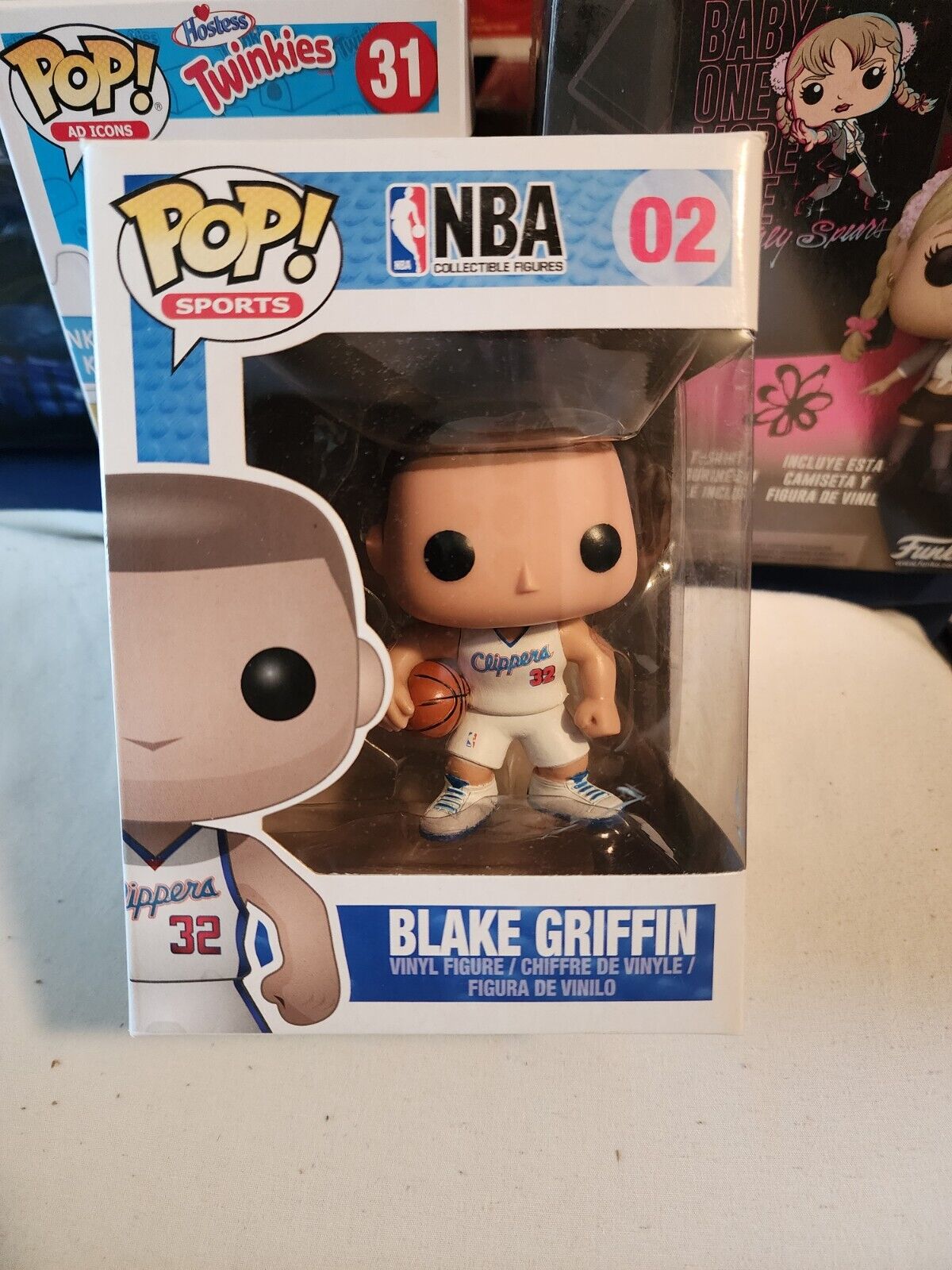 BLAKE GRIFFIN NBA Funko Pop Sports Vinyl Figure 02 Vaulted Los Angeles Clippers