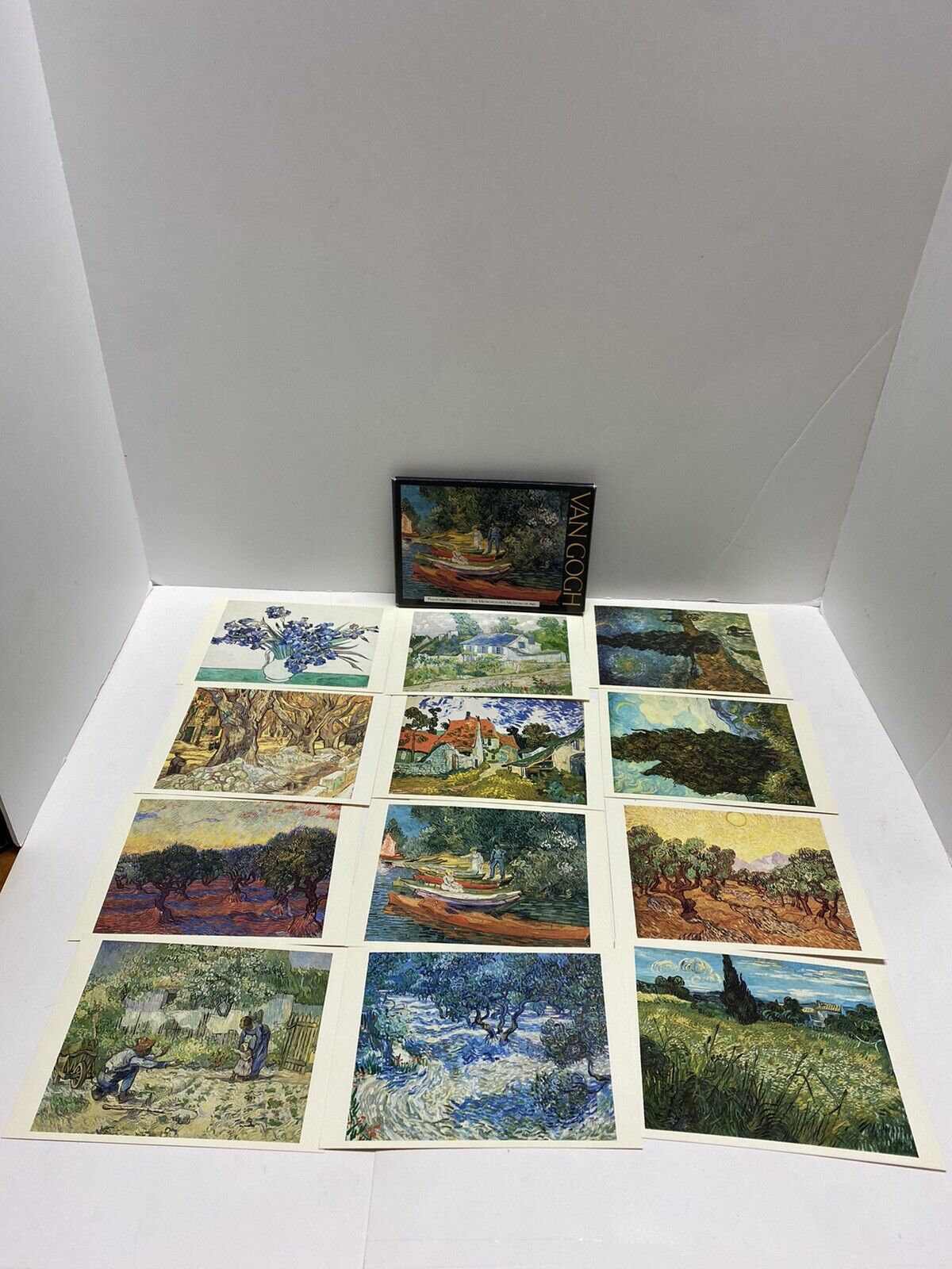 Vintage Vincent Van Gogh 1986 Lot Of 12 Post Cards Art Memorabilia Ephemera
