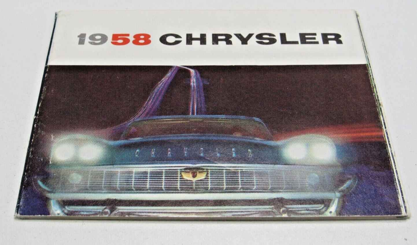 Vintage 1958 Chrysler Small Fold Out Sales Brochure #PM-7